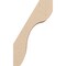 Ekena Millwork 3-inch W x 6-inch D x 10-inch H Stanfield Rough Cedar Woodgrain TimberThane Knee Brace, Primed BRCUR03X06X10STARCPR - alternate 4